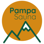 Pampa Sauna logo orange