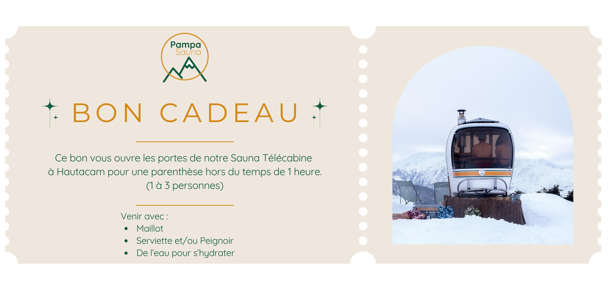 Bon cadeau 1h
