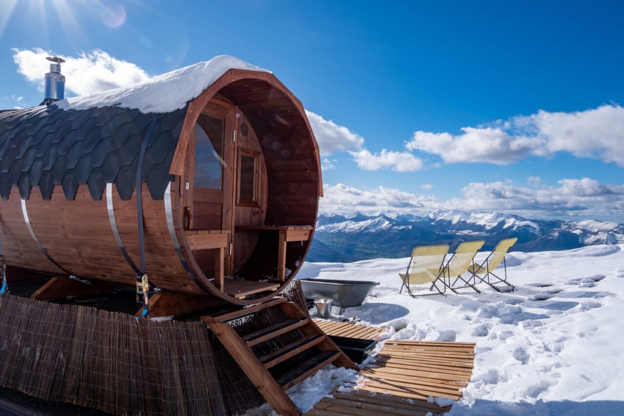 Sauna tonneau Pampa sauna pyrénées